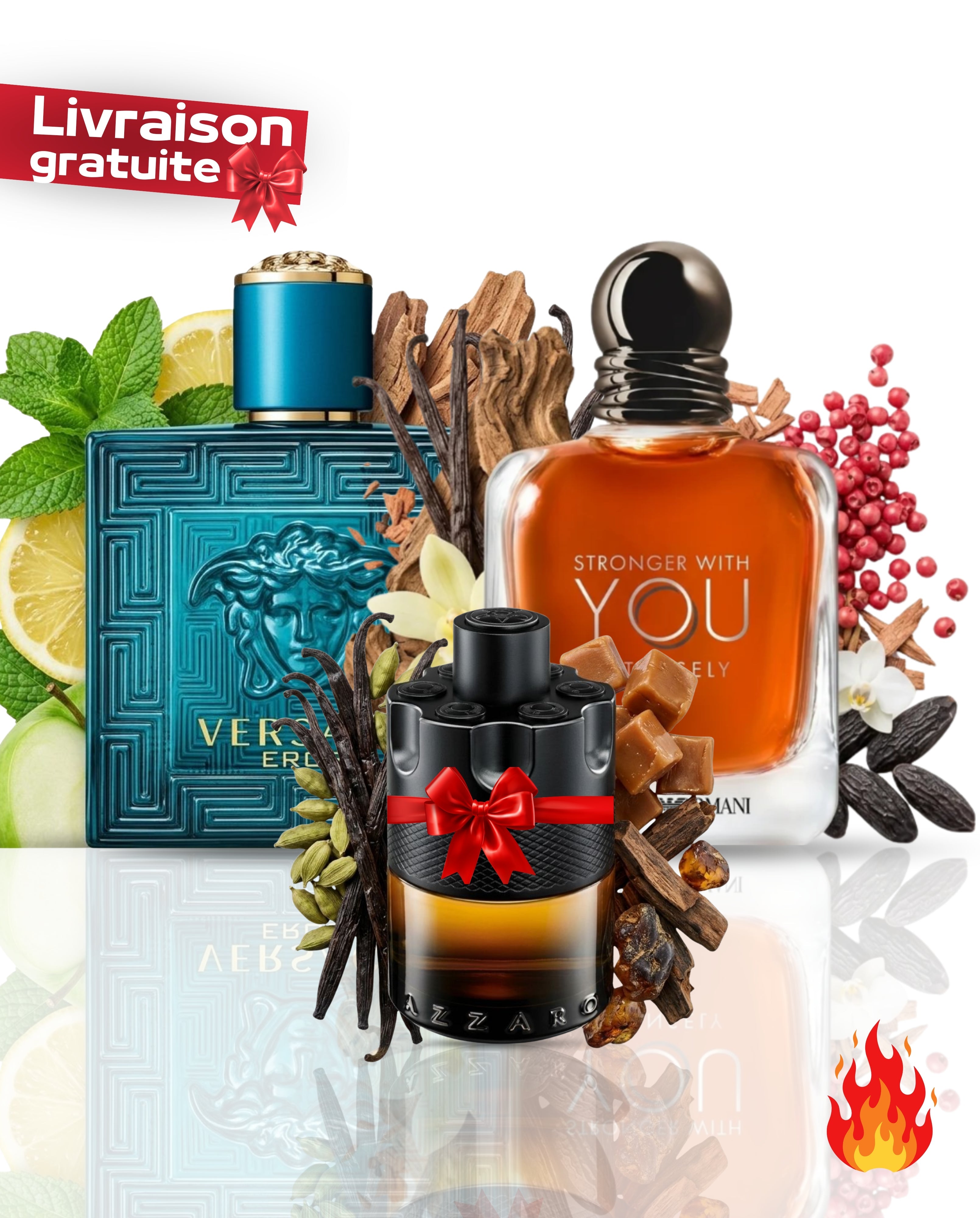 Versace Eros  10ML+ Stronger With You Intensely 10ML+ The Most Wanted 10ML