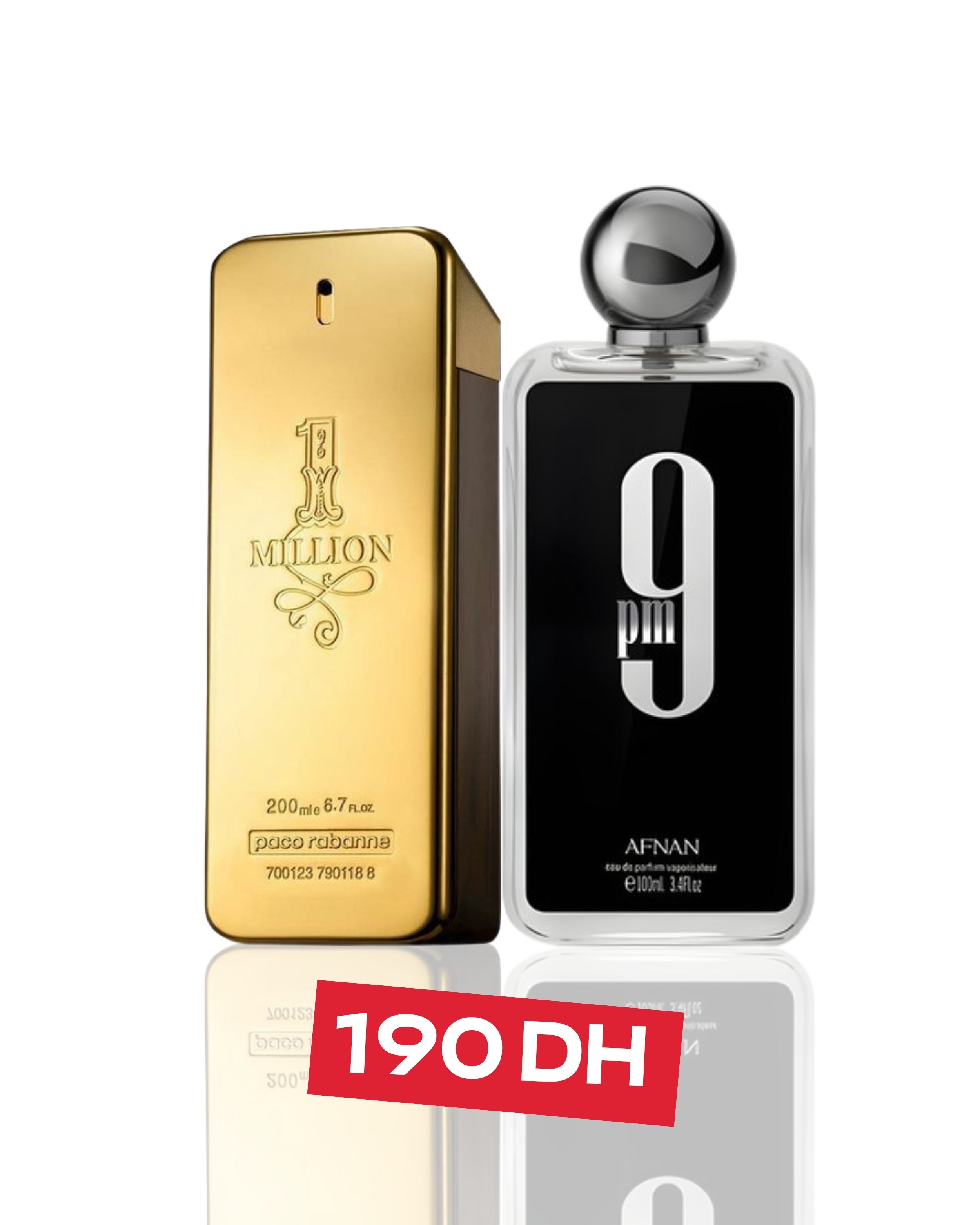 1 MILLION PARFUM 10ML + 9PM 10ML