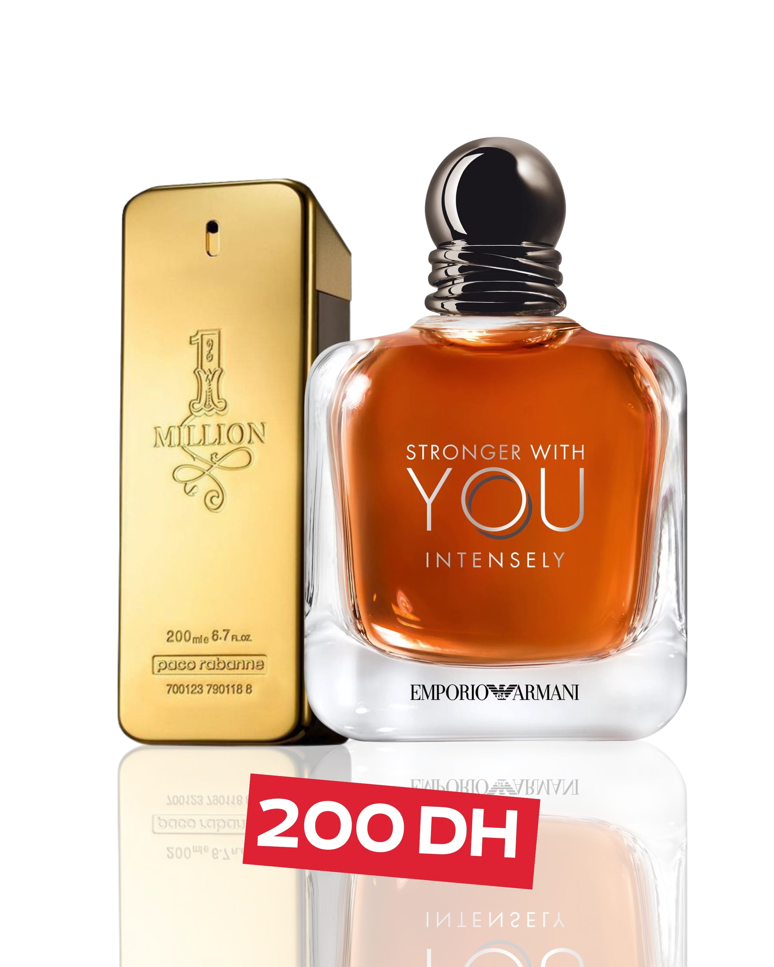 1 MILLION PARFUM 10ML + STRONGER WITH YOU INTENSELY 10ML