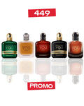 STRONGER WITH YOU SANDALWOOD 10ML + FREEZE 10ML + PARFUM 10ML + OUD 10ML + ABSOLUTELY 10ML