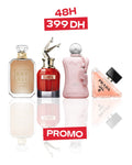 KAYALI VANILLA10ML + SCANDAL10ML + DELINA EXCLUSIF10ML + PRADA PARADOXE10ML